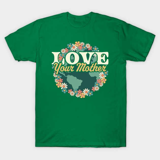Respect Your Mother Shirt Earth Day T-Shirt Vintage Tees Respect Your Mother Shirt Earth Day T-Shirt Vintage Tees