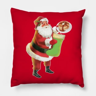 Santa Pancakes Pillow