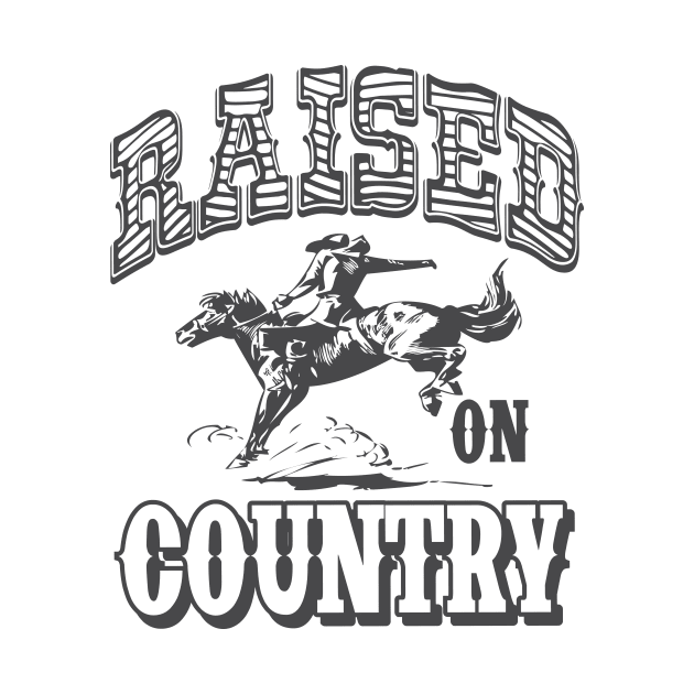 Raised on Country Country Concert T-shirt by stayfrostybro