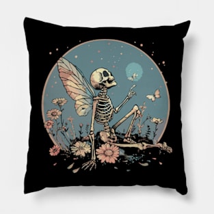 fairy skeleton Pillow