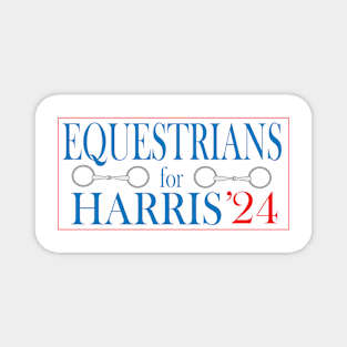 Equestrians for Harris-Snaffle bit Magnet