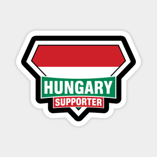 Hungary Super Flag Supporter Magnet