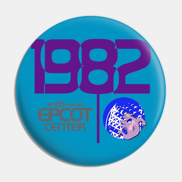 Epcot Center - 1982 Pin by Mouse Magic with John and Joie