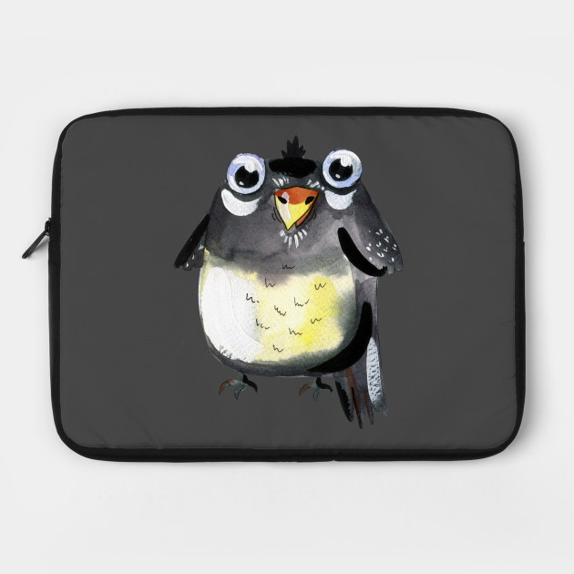 Baby Animal Crow Nursery Baby Animal Painting Laptop Case