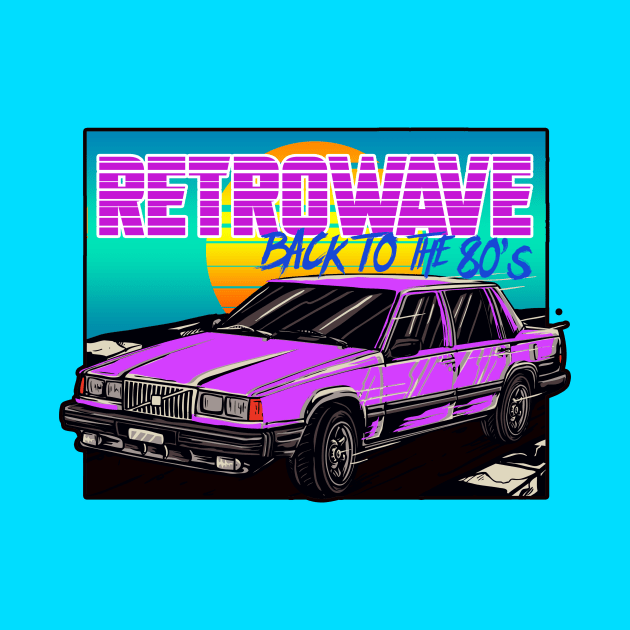 RETROWAVE by theanomalius_merch