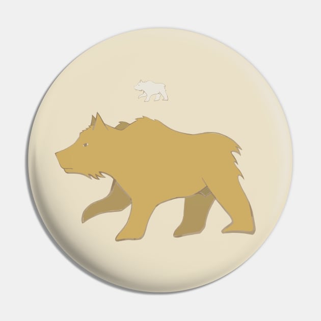 Grizzly Bear Pin by DanielVind