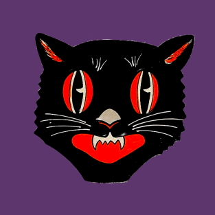 Vintage Halloween Cat 02 T-Shirt