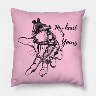 Valentine's Day: My heart is yours Pillow