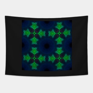 Green Blue Purple Peacock Feather Colors Pattern 13 Tapestry