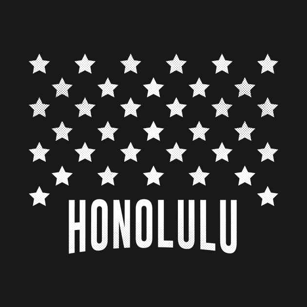 Honolulu, Hawaii - HI, USA Stars Flag by thepatriotshop
