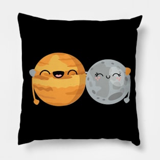 Moon Meets Venus Pillow