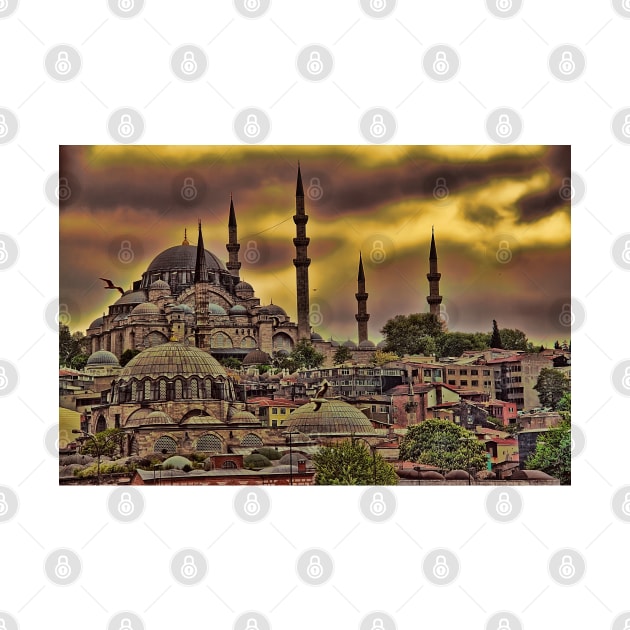 Turkey. Istanbul. Suleymaniye & Rustem Pasha Mosques. by vadim19