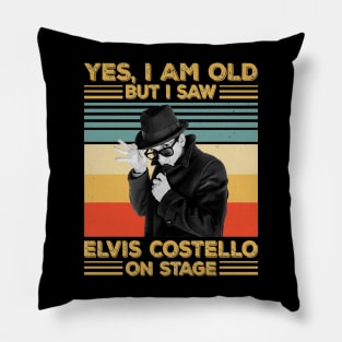 Retro Vintage On Stage Pillow