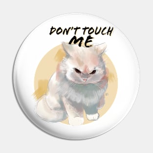 Angry cat Pin