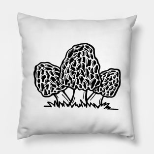 Little Moral Pocket Mushrooms Pillow