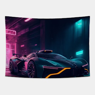 Underground Velocity Sports Car Tapestry