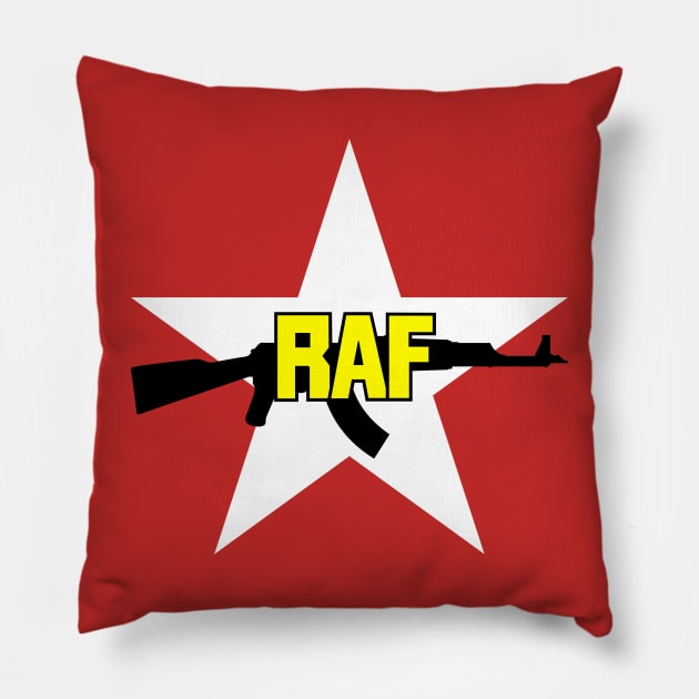 Mod.6 RAF Red Army Faction Pillow by parashop