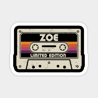 Zoe Name Limited Edition Magnet