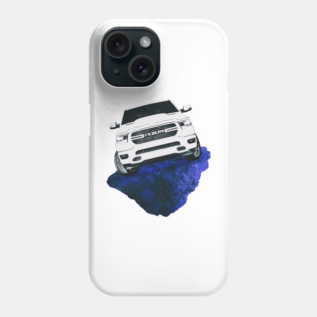 RAM pickup truck Phone Case by mfz