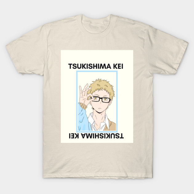 Tsukishima Kei w/ BACK DESIGN - Tsukishima Kei - T-Shirt