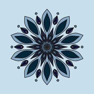 Blue knapweed flower T-Shirt