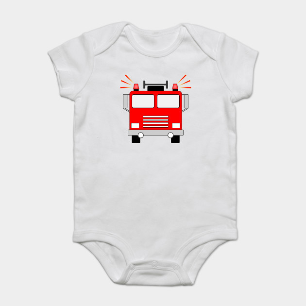 fire truck onesie