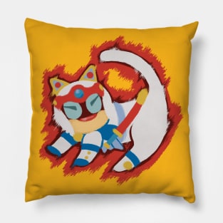 Samurai Pizza King Pillow