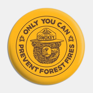 Smokey Bear Pin