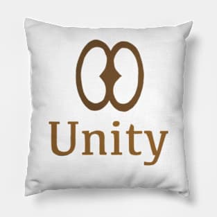 Unity Adinkra symbol Pillow