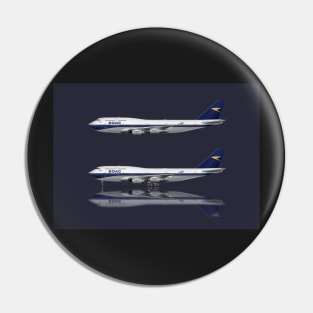 British airways 747-400 BOAC Livery Pin