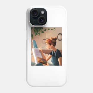 art girl, Phone Case