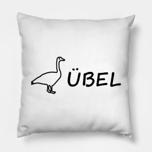 Gans Übel Spruch Betrunken Party Kotzen Pillow