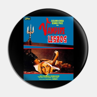 Vampyros Lesbos (French movie poster) Pin