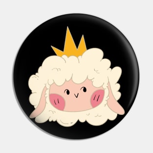 Cute Queen Lamb Pin