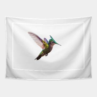 Antillean crested hummingbird Tapestry