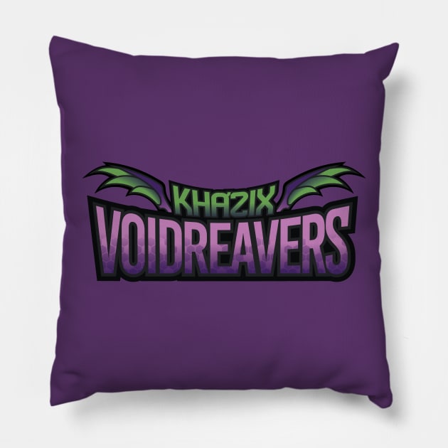 Kha'Zix Voidreavers Team Pillow by misogenki