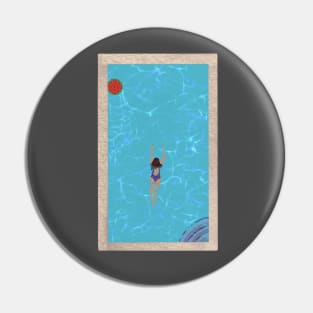 Summer Swimming Pin