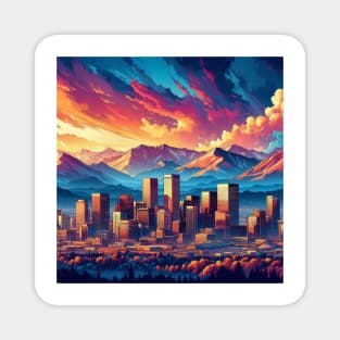 City in the Mountains Magnet