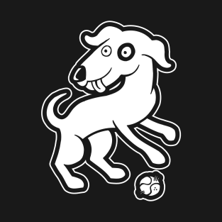 Jumpy Dog Ball {DARK shirts} T-Shirt