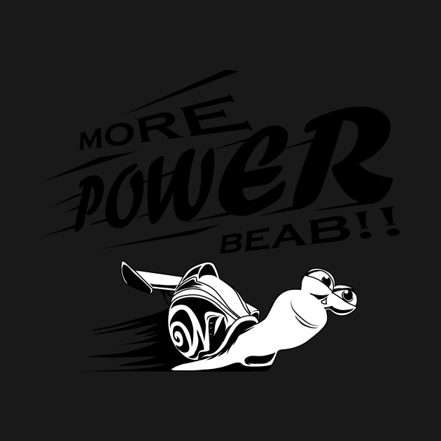 turbo snail speed more power babe by ASAKDESIGNS