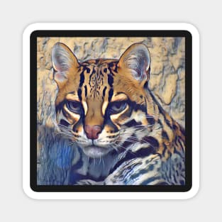 Ocelot Magnet