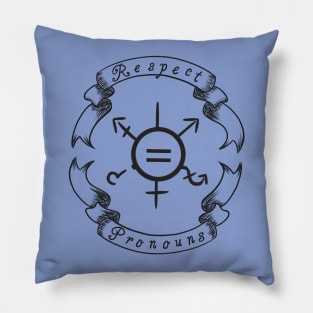 Respect Pronouns Pillow