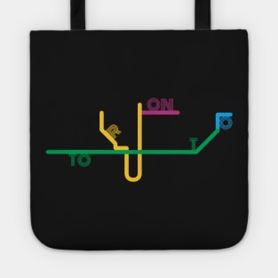 Toronto Metro Lines Tote