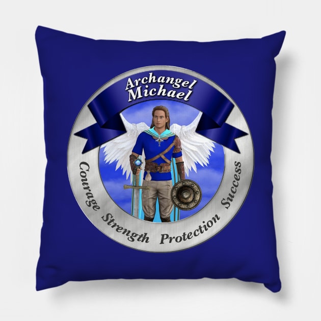 Archangel Michael Pillow by More Than Charms