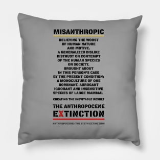 MISANTHROPY Pillow