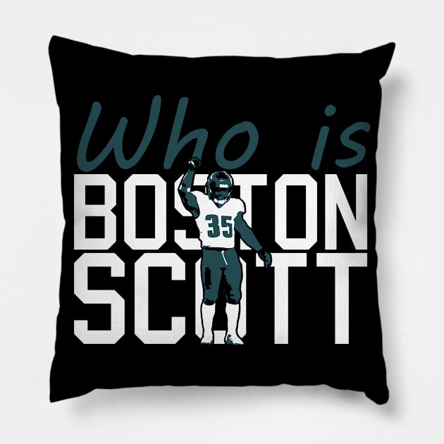 Who is Boston Scott Pillow by Pattison52