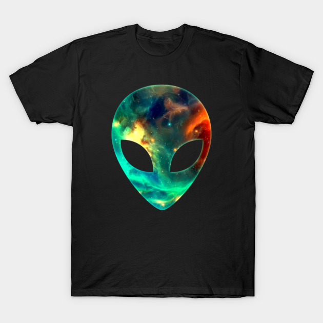 Alien Galaxy Style - Alien - T-Shirt