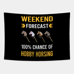 Weekend Forecast Hobby Horsing Horse Hobbyhorsing Hobbyhorse Tapestry