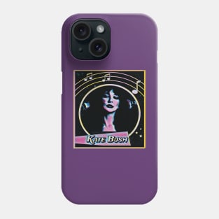 Kate Bush /// Retro Faded Style Fan Art Design Phone Case