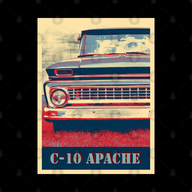 1963 Chevrolet C-10, Apache Pickup 3 by hottehue